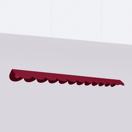 Lampa wisząca BISCUIT burgund LED 3000K