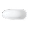 ATENA COMFORT M+ wanna wolnostojąca, 168 x 76 cm, biały połysk