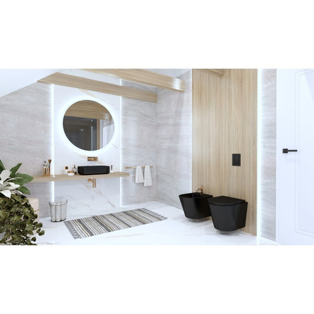 Bidet wiszący Galve Black