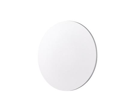 Lampa ścienna NYX 20 cm - LED okrągła, metalowa, biała