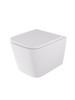 Miska WC z deską VORTEX wisząca owalna biały połysk GRAVIS TR2216R
