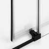 Kabina prysznicowa PRIME BLACK 1D prostokątna L 100x75x200 szkło czyste 6mm Active Shield 2.0