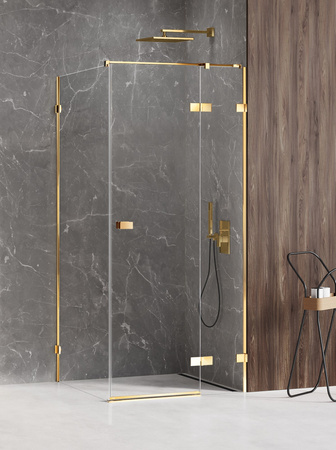 KABINA AVEXA GOLD SHINE PROSTOKĄTNA P 80x100x200 CZYSTE 6mm ACTIVE SHIELD