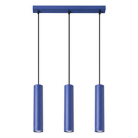 Lampa wisząca LAGOS 3L ultramaryna