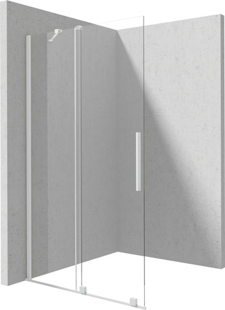 Ścianka prysznicowa walk-in 140 cm - przesuwna
