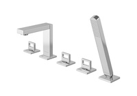 NEXEN Chrom 5-otworowa bateria wannowa