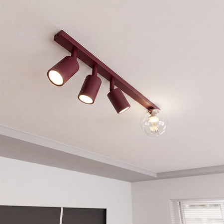 BASTER 4 BURGUNDY TRANSPARENT