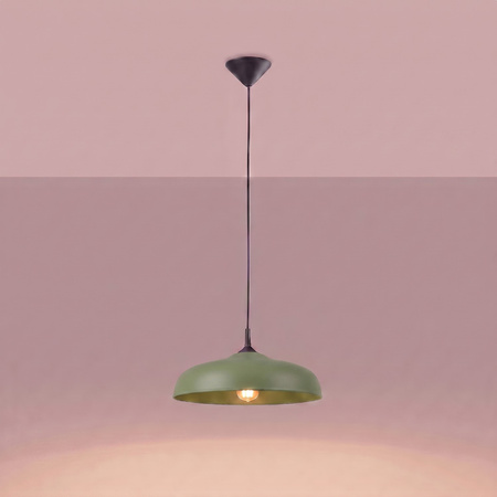 Lampa wisząca GINA zielona oliwka
