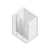 DRZWI WNĘKOWE NEW SOLEO  U 110x195 CZYSTE 6mm ACTIVE SHIELD