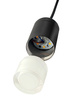 MOOSEE lampa wisząca FLUSSO 4 czarna