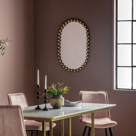 Lustro Ceretti Gold 600 x 50 x 900 mm
