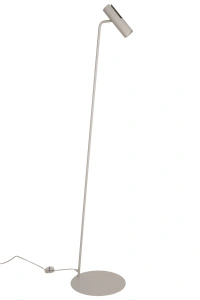 LEDA lampa podłogowa szary beż