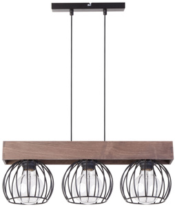 MILAN 3 lampa wisząca BRĄZOWY