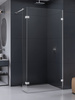 NZ2 Kabina prysznicowa EVENTA WALK-IN U 50x200 szkło czyste 8mm Active Shield 2.0
