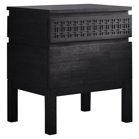 Boho Boutique Komoda z 2 szufladami 500 x 400 x 600 mm