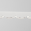 Lampa wisząca BISCUIT biała LED 4000K