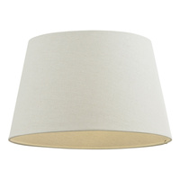 Cici Shade Ivory Faux Linen 350mm