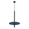 Lampa wisząca FELTRO 1 czarna/granatowa