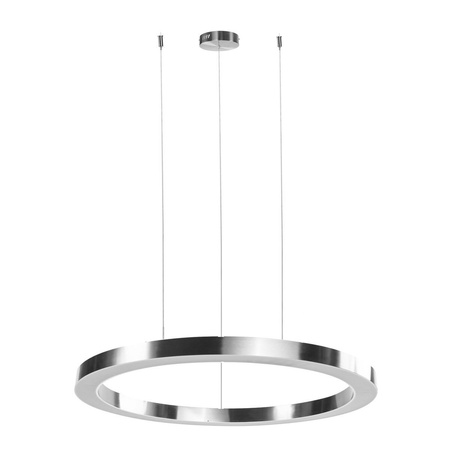 Lampa wisząca CIRCLE 40+60+60 -  LED, ring nikiel na 1 podsufitce