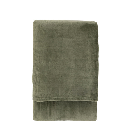 Simply Green Recycled Throw Olive 2000x2200mm