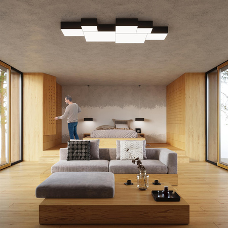 Lampa wisząca HORUS 45 czarny