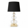 LAMPA NOCNA CZARNO-ZŁOTA BRISTON