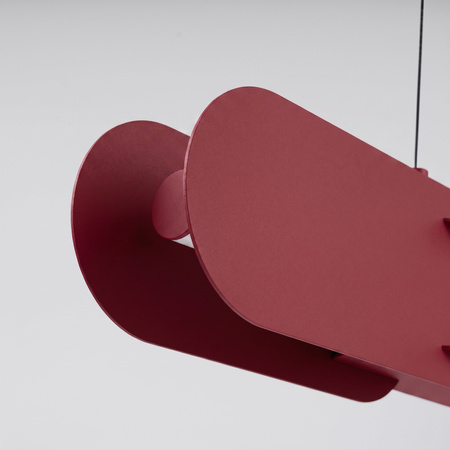Lampa wisząca CHAIN 91 burgund LED 4000K