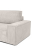 Sofa PILLOW z funkcją spania jasny szary, możliwość dobrania tkaniny i koloru