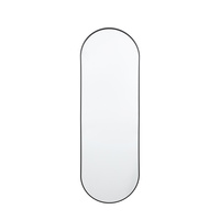 Lustro Yardley, czarne, 500 x 40 x 1500 mm