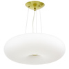 NOWOCZESNA LAMPA WISZĄCA BIAŁO-ZŁOTA BIANTE D48