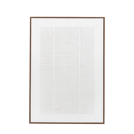 Obraz w ramie „Depth” – naturalny, 70 × 3 × 100 cm