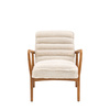 Datsun Armchair Cream Sheepskin 690x760x800mm