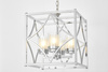 LAMPA WISZĄCA LOFT CHROMOWANA QUADRATO
