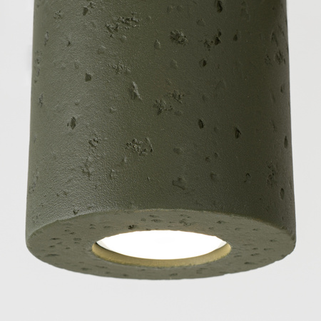 Plafon ORBIS beton zielona oliwka