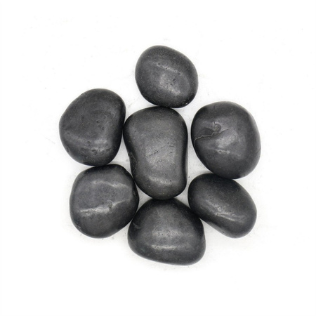 Kamień OTOCZAK 5-8 cm 5 kg polerowany     czarny