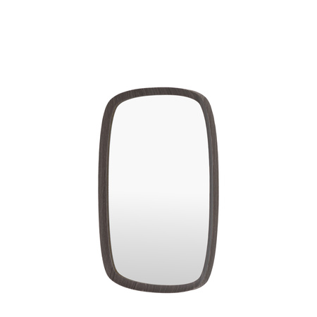 Bryce Capsule Mirror Black 600x30x400mm