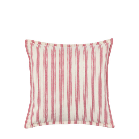 Alston Woven Stripe Cush Cranberry 450x450mm