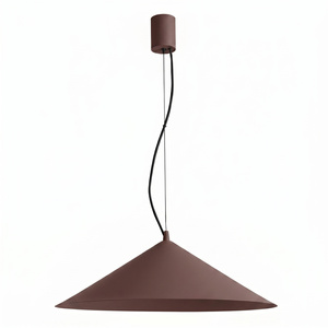 Lampa wisząca FINT brązowa LED 4000K
