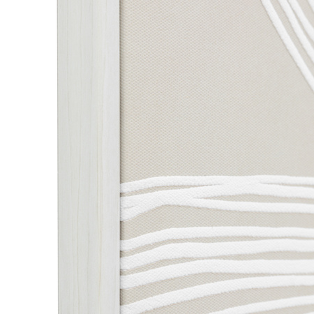 Obraz w ramie „Entwined” – naturalny, 70 × 3 × 100 cm