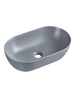 Umywalka nablatowa owalna pebble grey mat SPARROW TR41385-U10