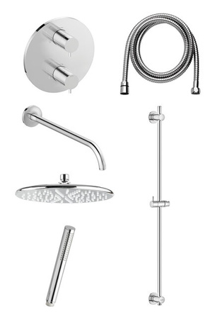 Osier SR1 concealed shower kit chrom