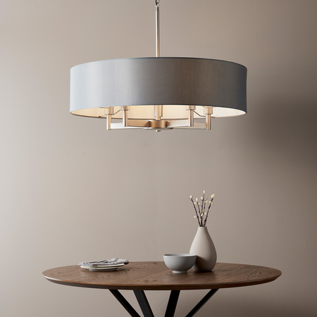 Grande 5 Pendant Light Matt Nickel