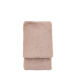 Juniper Faux Fur Throw Dusky Pink 1300x1500mm