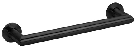 X-ROUND BLACK wieszak na ręczniki 300mm, czarny mat