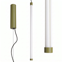 Lampa wisząca TRANG 75 zielona oliwka LED 4000K