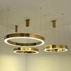 MOOSEE lampa wisząca RING 80 złota