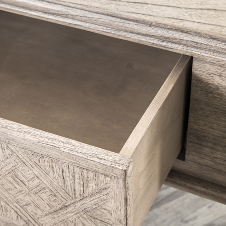 Stolik kawowy Mustique Square z 2 szufladami 900 x 900 x 435 mm