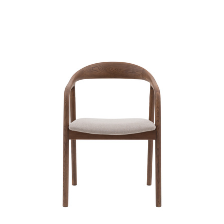 Madrid Dining Chair Walnut UPH 552x565x775mm (2pk)