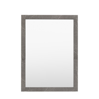 Romano Rectangle Mirror Marbled Grey 570x770mm