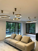 MOOSEE lampa wisząca RING 40 złota